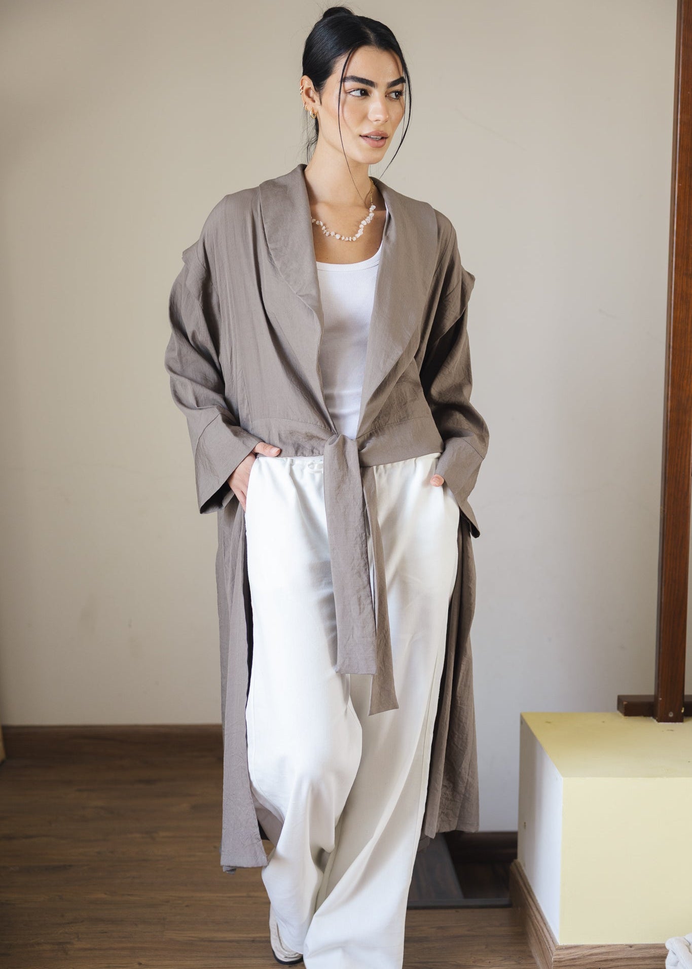 Day Dream Cardigan Greyish - AB ESSENTIALS