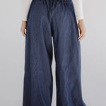 Day Light Denim Pants Dark Blue - AB ESSENTIALS