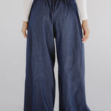Day Light Denim Pants Dark Blue - AB ESSENTIALS