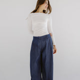 Day Light Denim Pants Dark Blue - AB ESSENTIALS