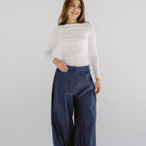 Day Light Denim Pants Dark Blue - AB ESSENTIALS