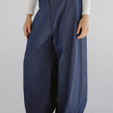 Day Light Denim Pants Dark Blue - AB ESSENTIALS
