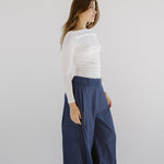 Day Light Denim Pants Dark Blue - AB ESSENTIALS