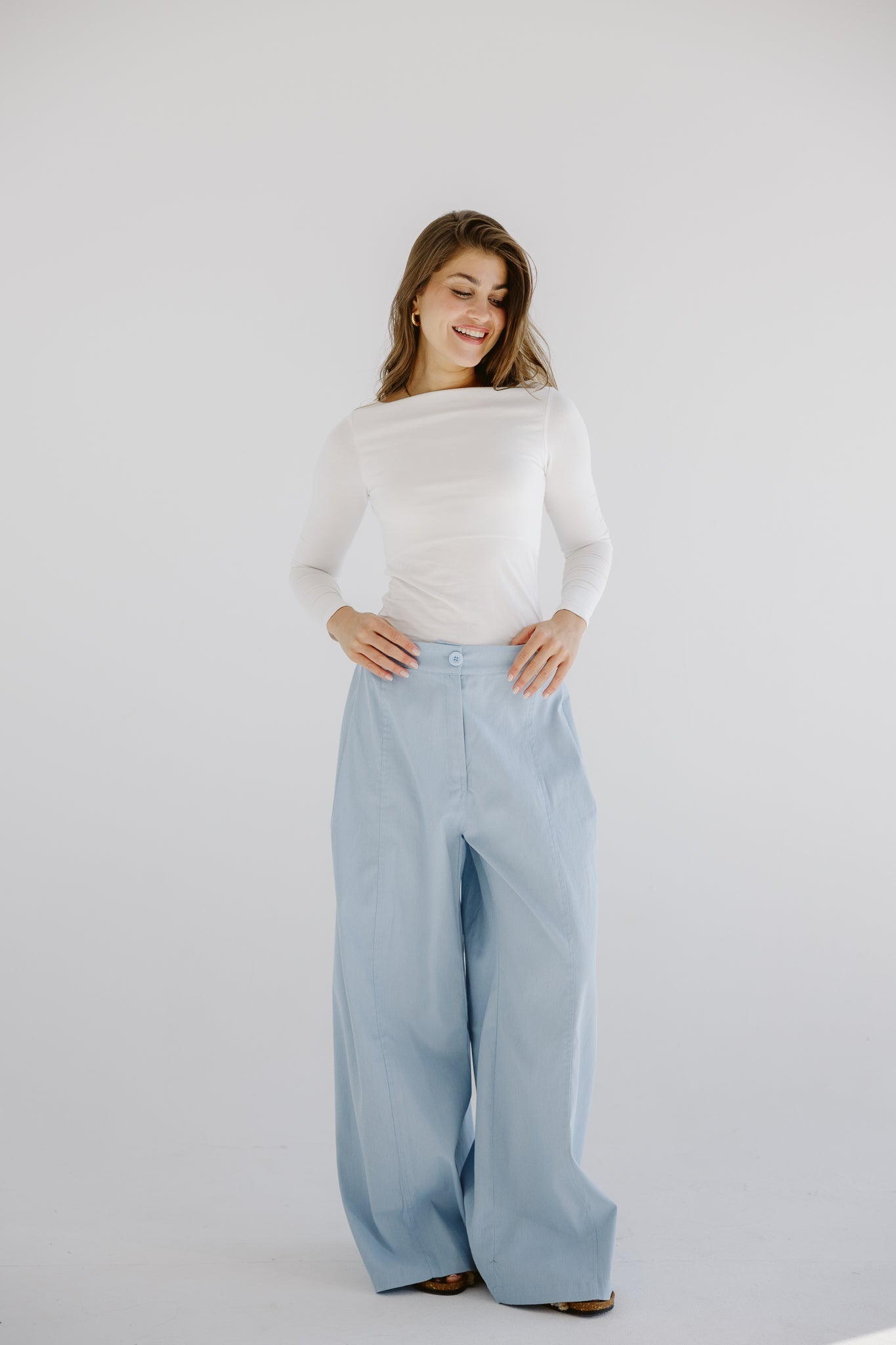 Day Light Denim Pants Ice - AB ESSENTIALS