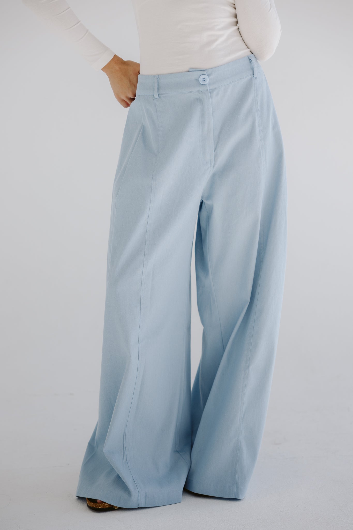 Day Light Denim Pants Ice - AB ESSENTIALS