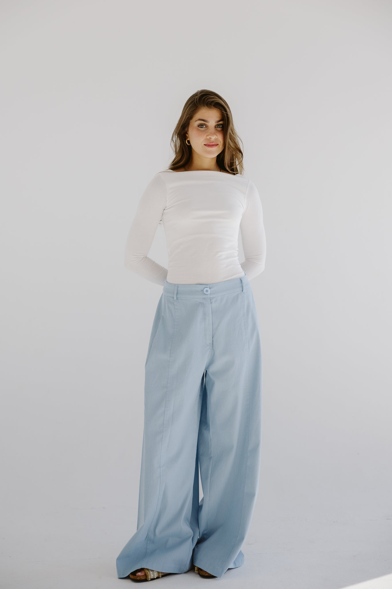 Day Light Denim Pants Ice - AB ESSENTIALS