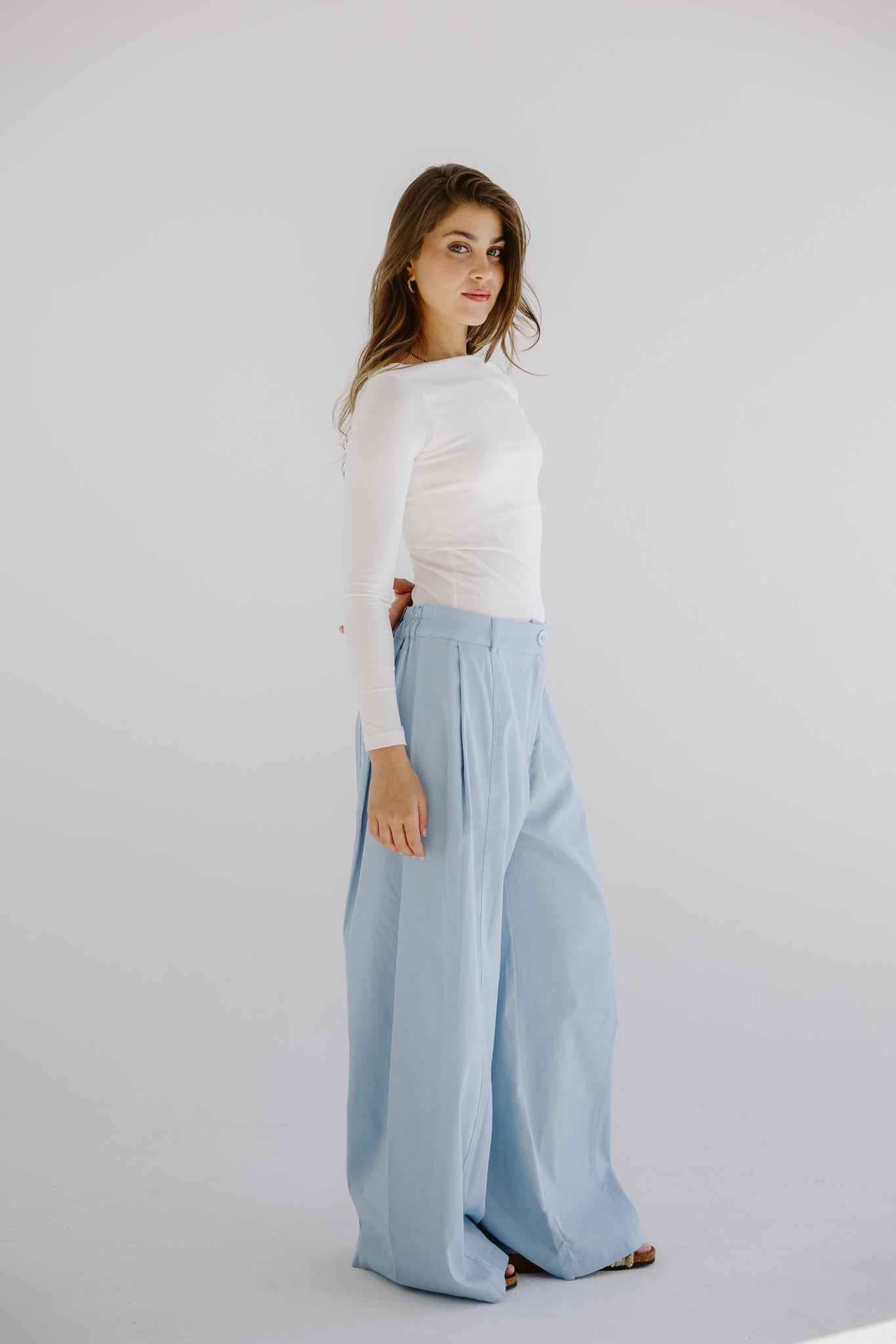 Day Light Denim Pants Ice - AB ESSENTIALS
