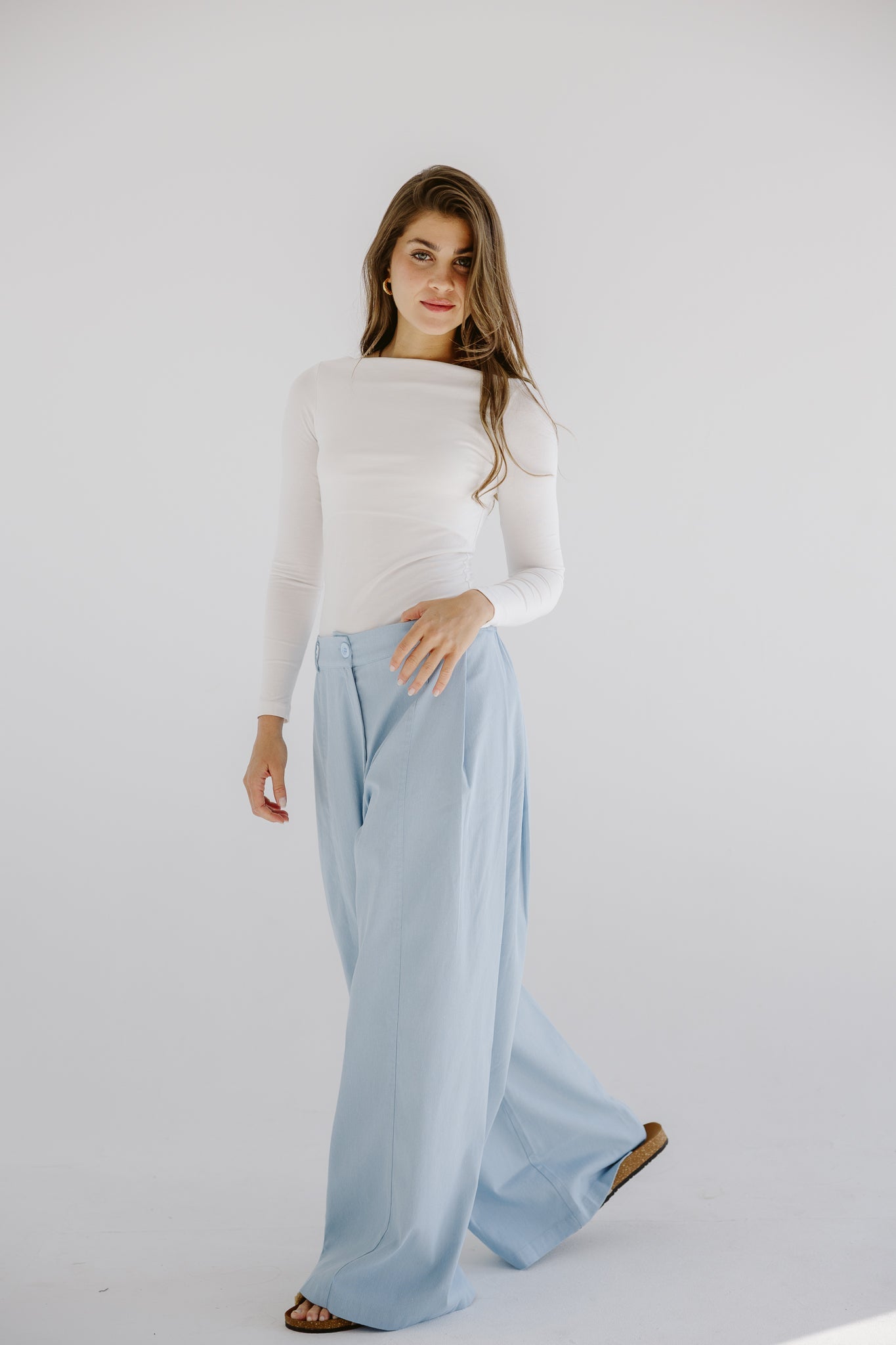 Day Light Denim Pants Ice - AB ESSENTIALS