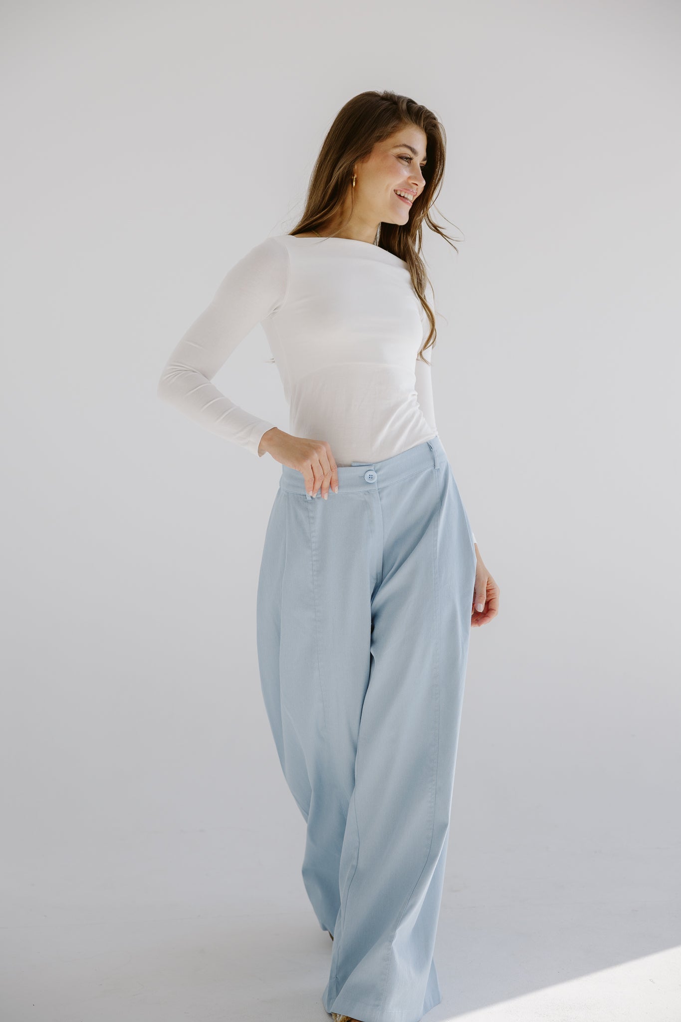 Day Light Denim Pants Ice - AB ESSENTIALS