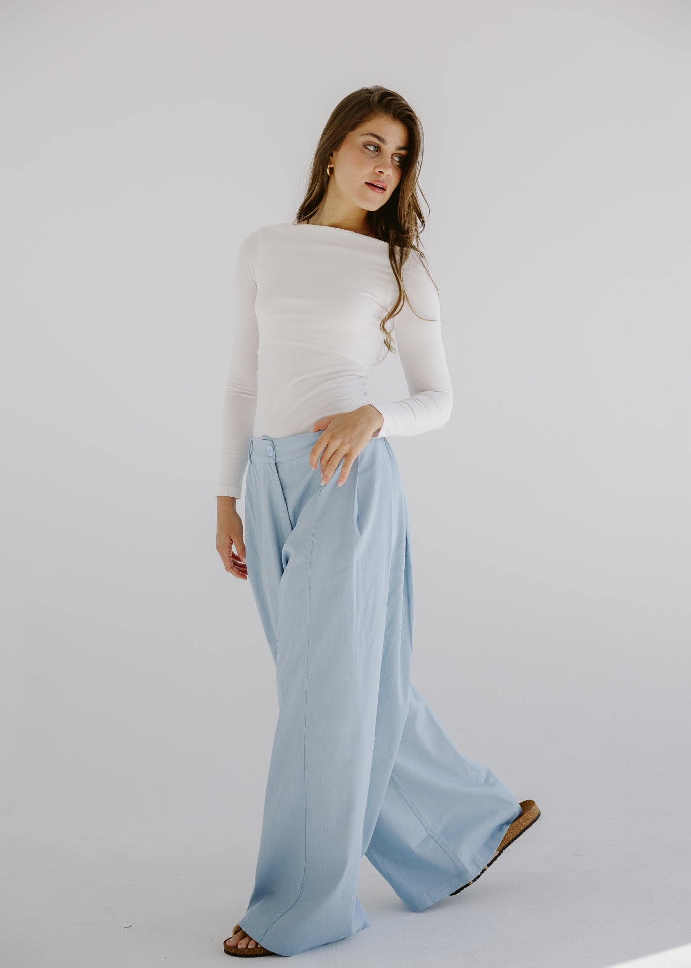 Day Light Denim Pants Ice - AB ESSENTIALS