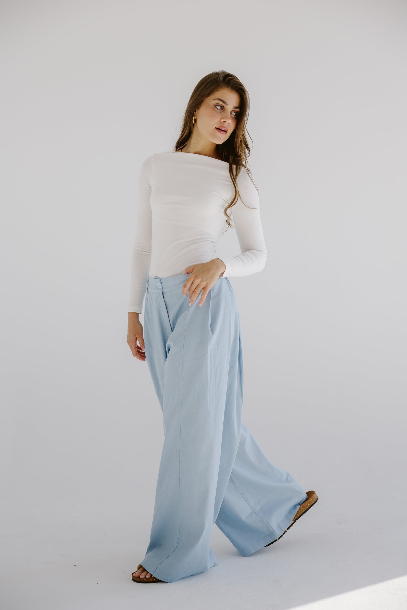 Day Light Denim Pants Ice - AB ESSENTIALS
