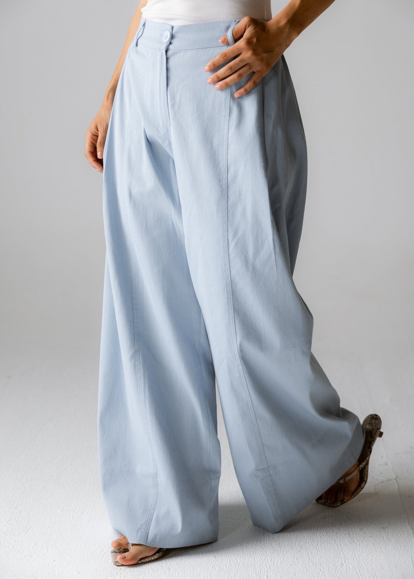 Day Light Denim Pants Ice - AB ESSENTIALS
