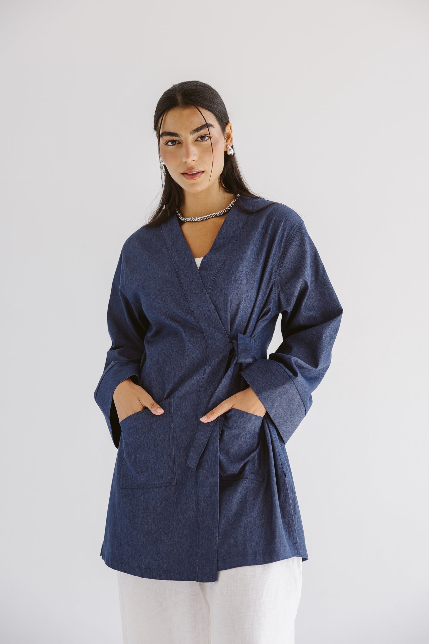 Day Light Kimono Blue - AB ESSENTIALS