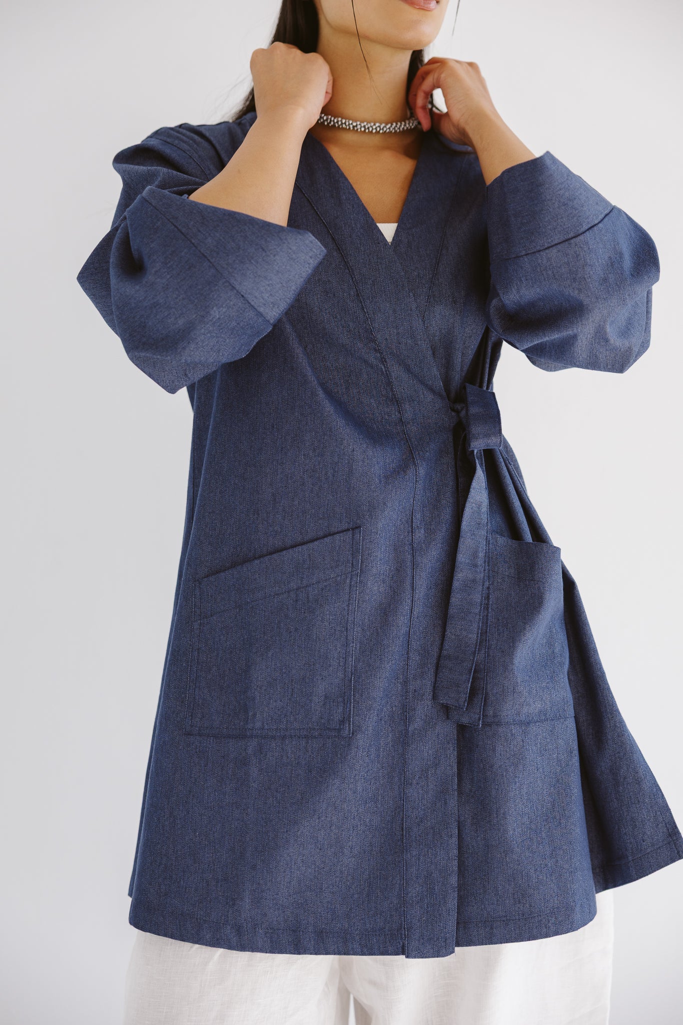 Day Light Kimono Blue - AB ESSENTIALS