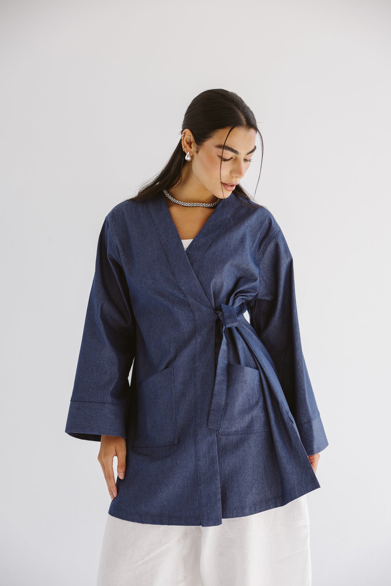 Day Light Kimono Blue - AB ESSENTIALS