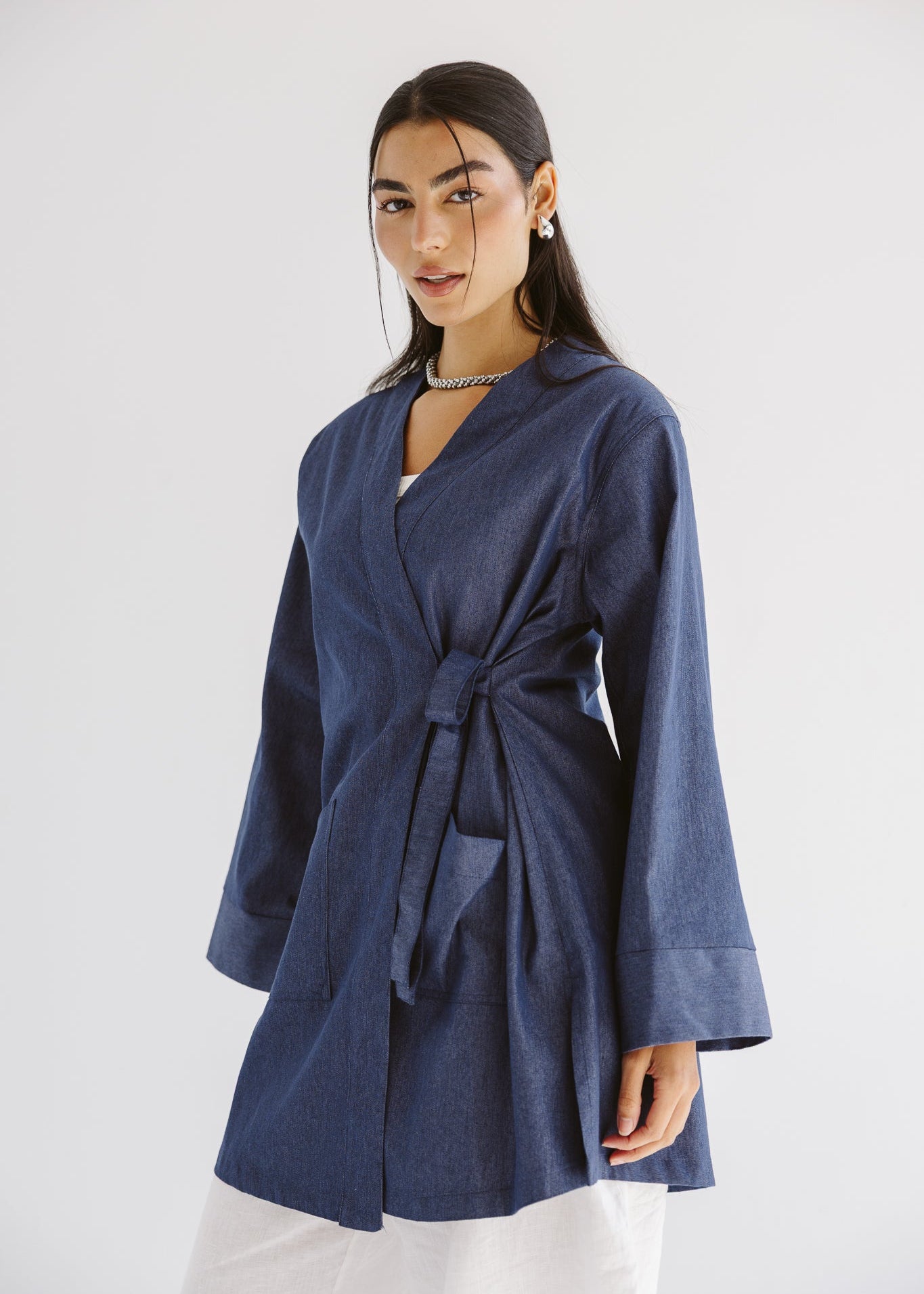 Day Light Kimono Blue - AB ESSENTIALS