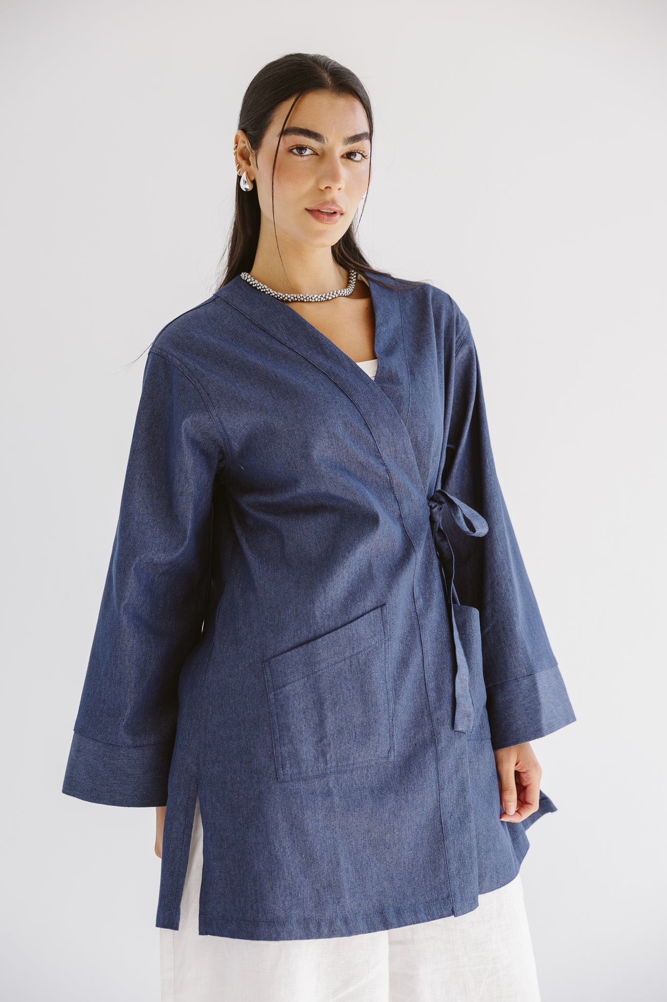 Day Light Kimono Blue - AB ESSENTIALS