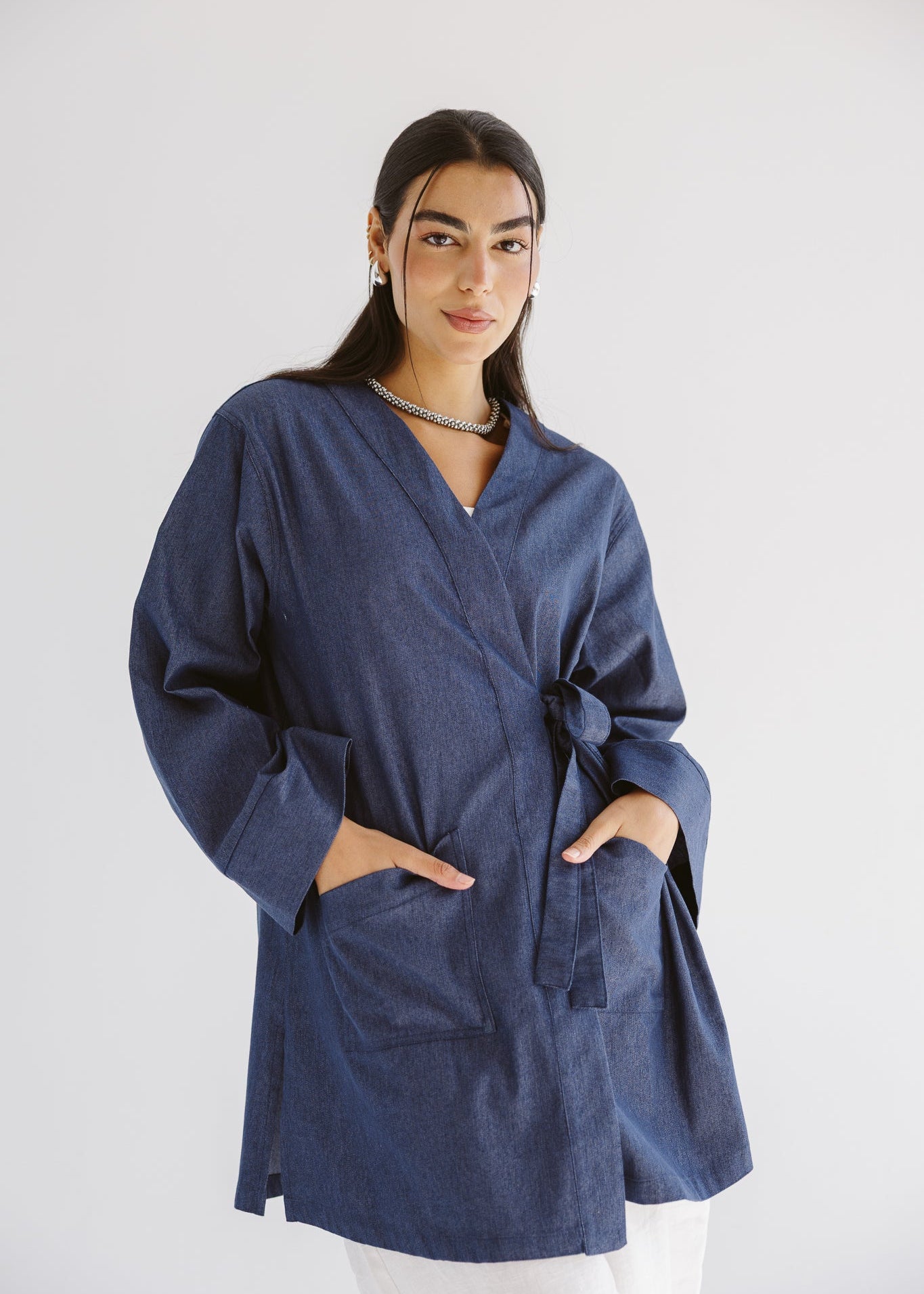 Day Light Kimono Blue - AB ESSENTIALS