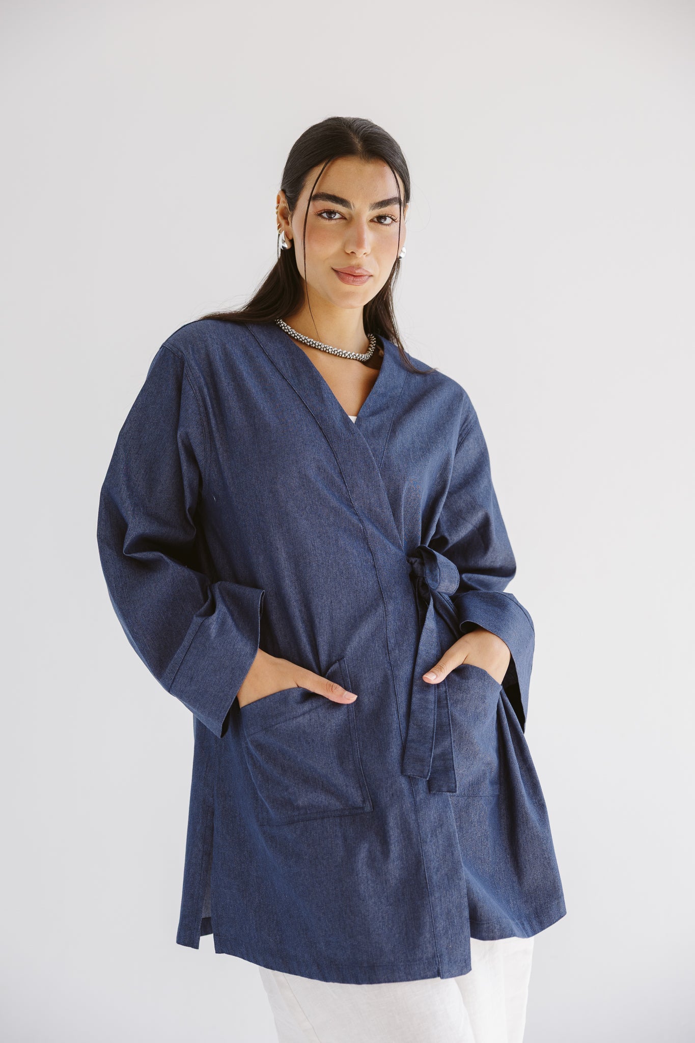 Day Light Kimono Blue - AB ESSENTIALS