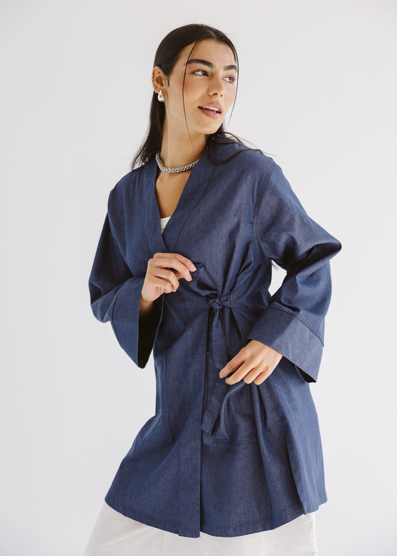 Day Light Kimono Blue - AB ESSENTIALS