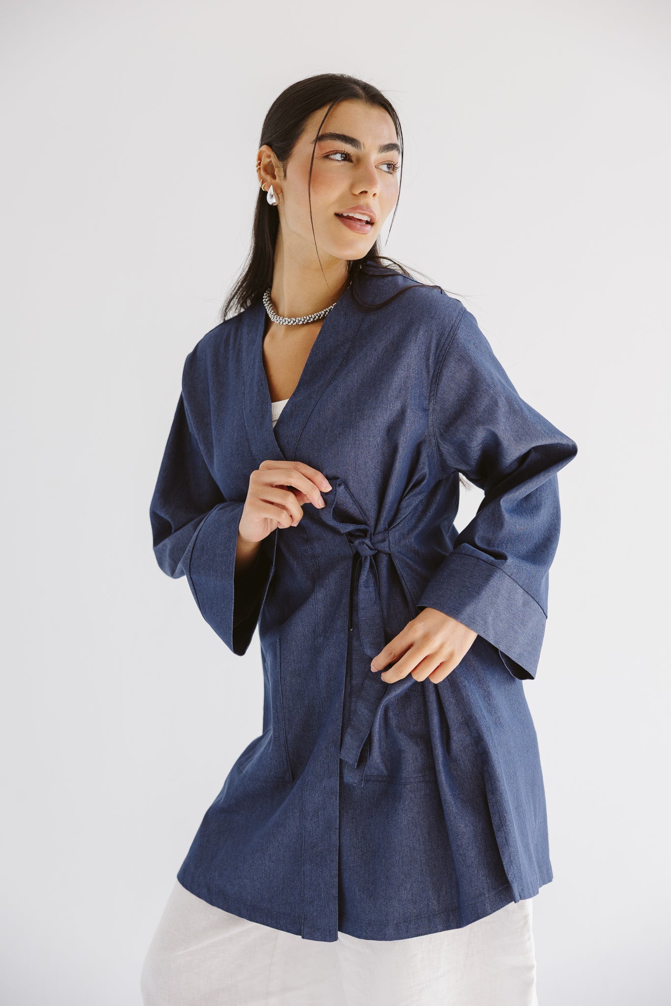 Day Light Kimono Blue - AB ESSENTIALS