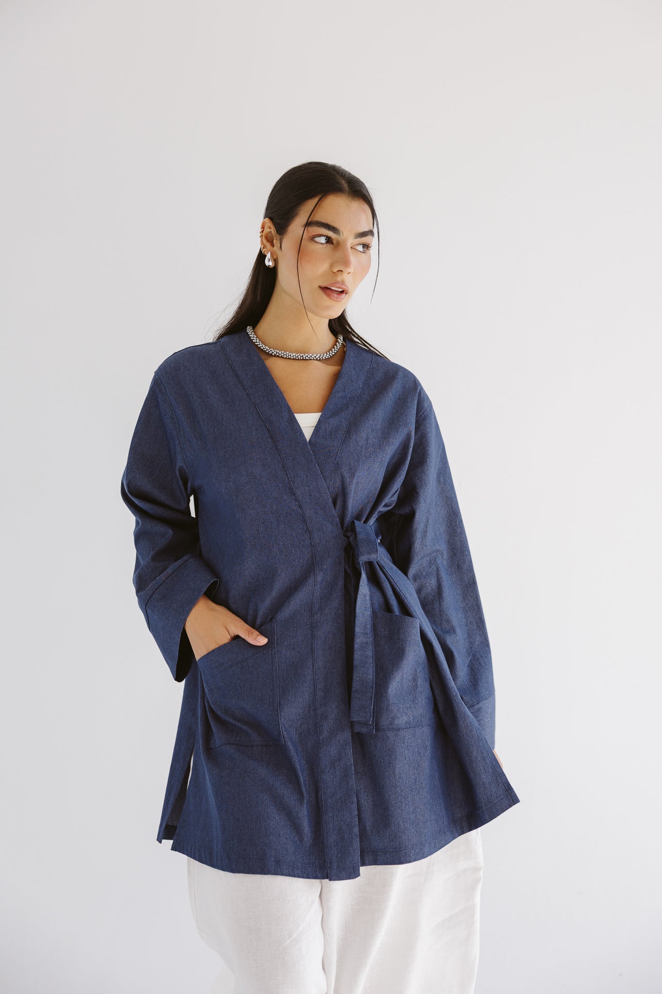 Day Light Kimono Blue - AB ESSENTIALS