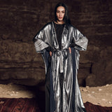 Diamond Kaftan Dark Silver - AB ESSENTIALS