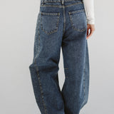 Diamond Parachute Pants Blue - AB ESSENTIALS