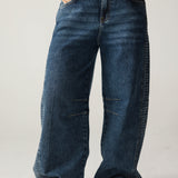 Diamond Parachute Pants Blue - AB ESSENTIALS