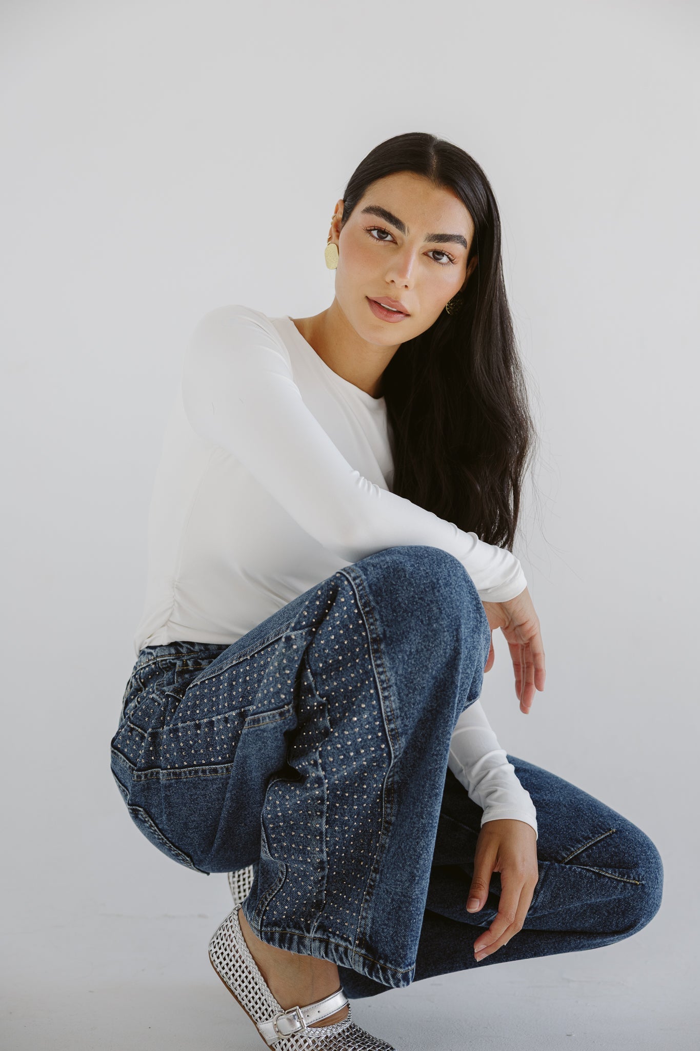 Diamond Parachute Pants Blue - AB ESSENTIALS