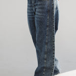 Diamond Parachute Pants Blue - AB ESSENTIALS