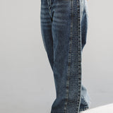 Diamond Parachute Pants Blue - AB ESSENTIALS