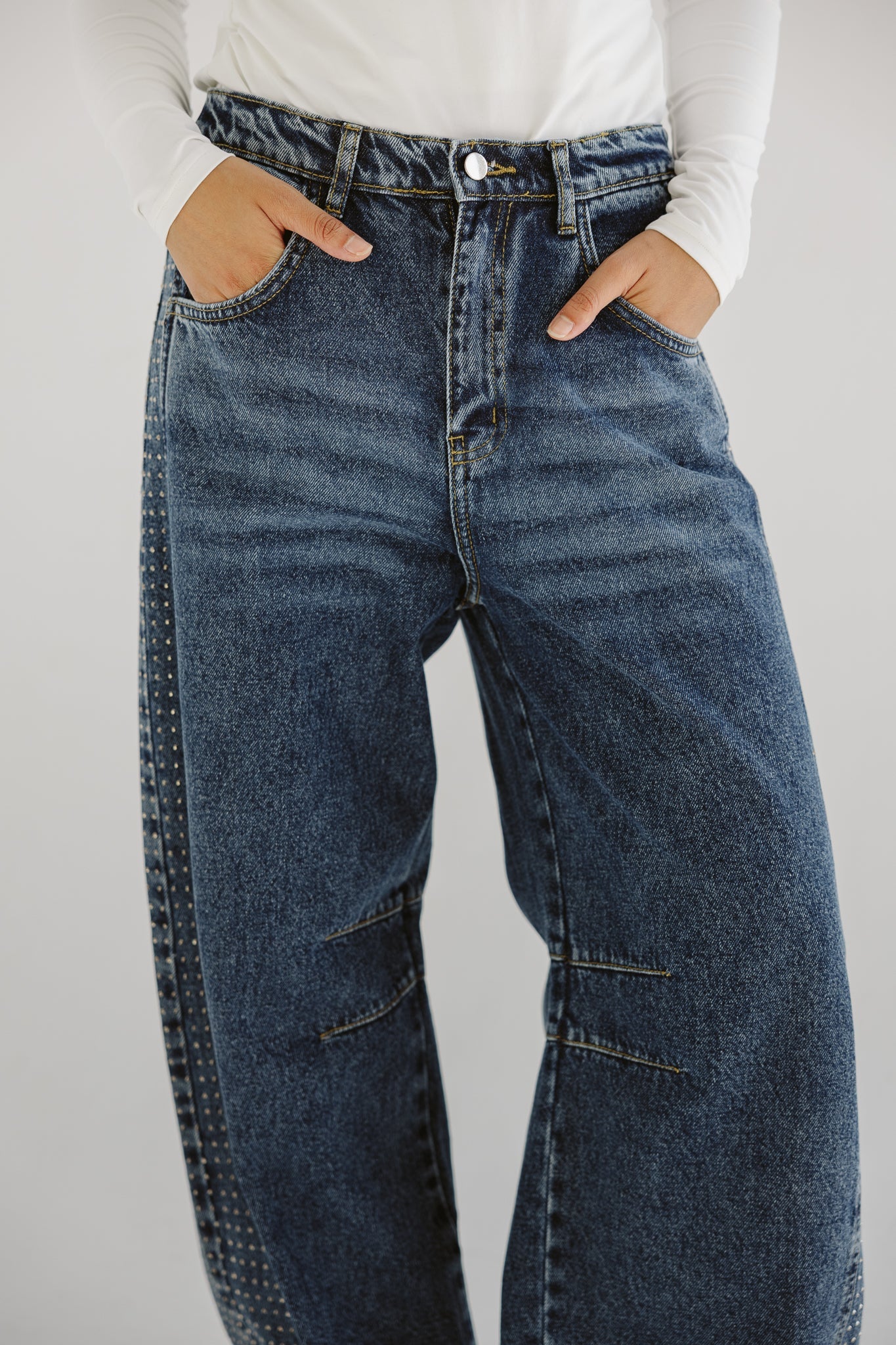 Diamond Parachute Pants Blue - AB ESSENTIALS