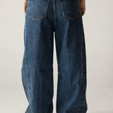 Diamond Parachute Pants Blue - AB ESSENTIALS