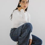 Diamond Parachute Pants Blue - AB ESSENTIALS
