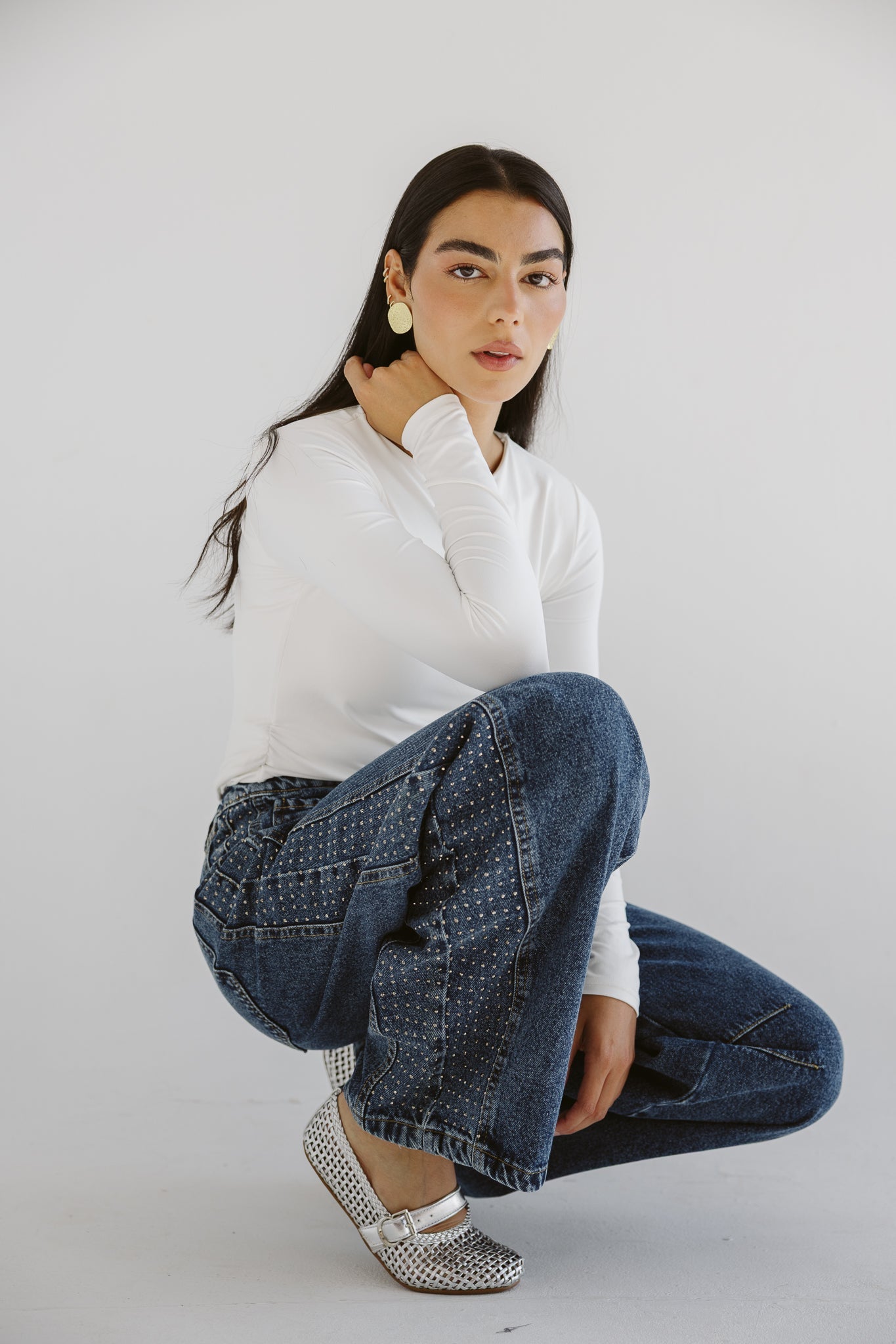Diamond Parachute Pants Blue - AB ESSENTIALS