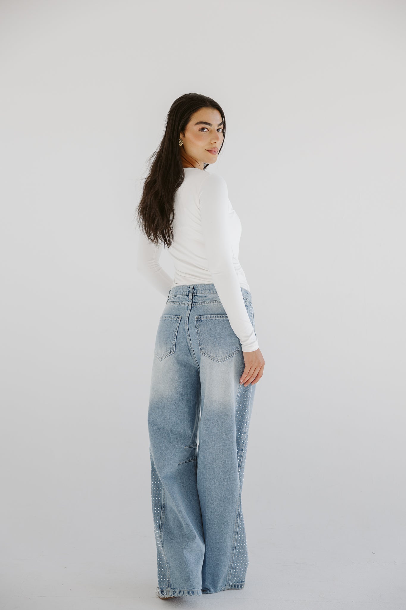 Diamond Parachute Pants Ice - AB ESSENTIALS