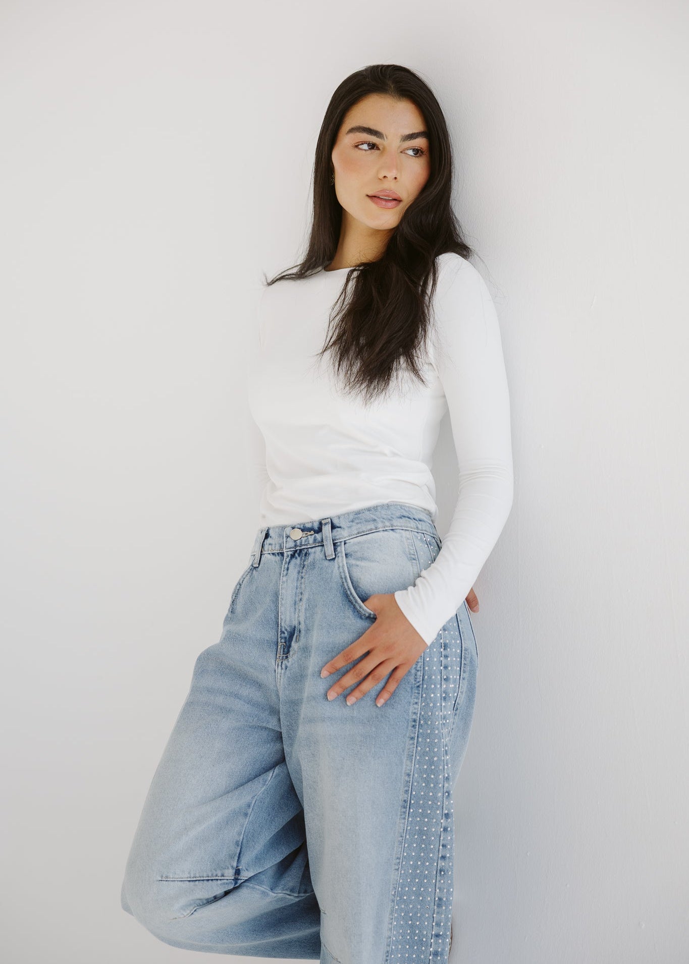 Diamond Parachute Pants Ice - AB ESSENTIALS
