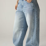 Diamond Parachute Pants Ice - AB ESSENTIALS