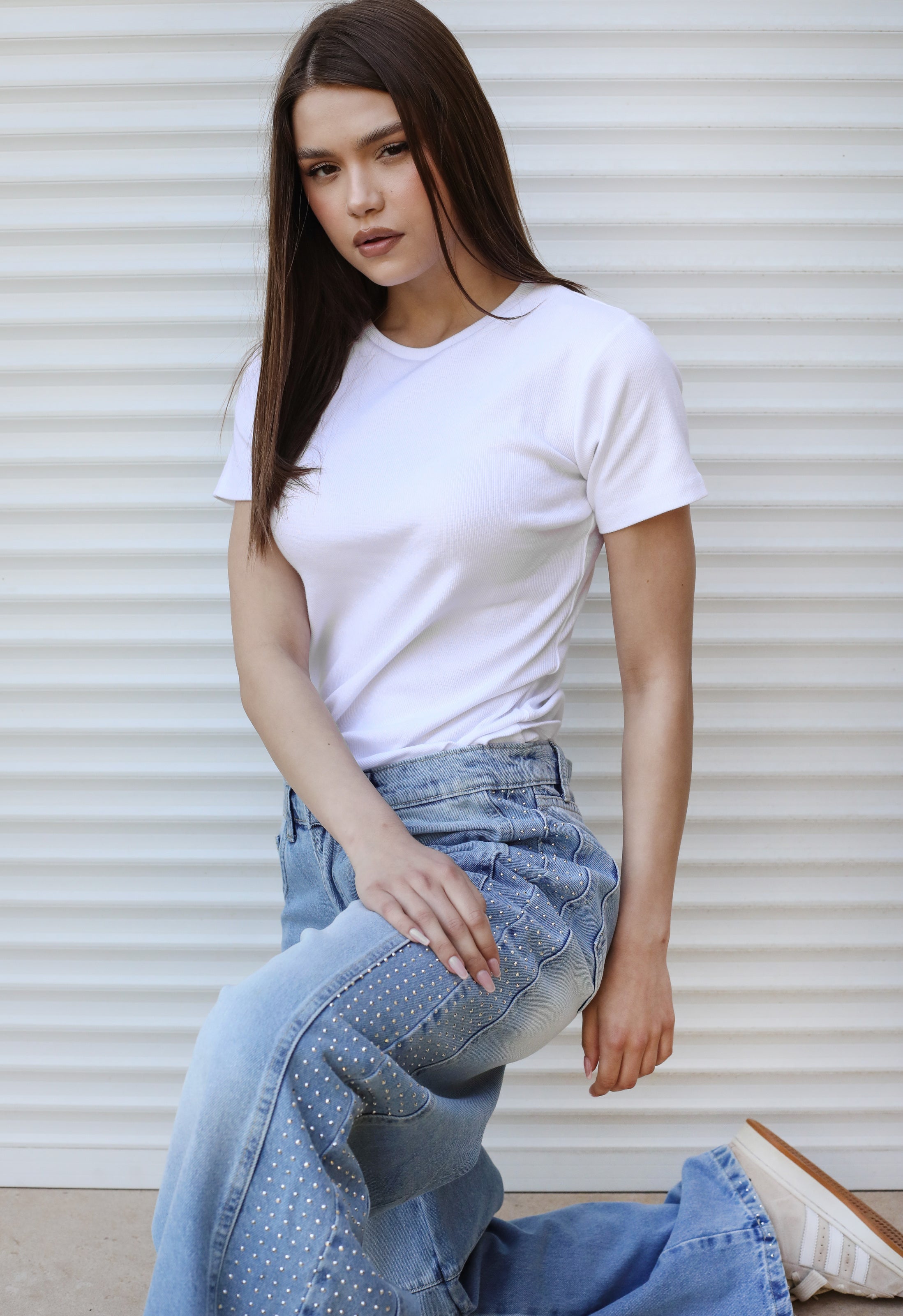 Diamond Parachute Pants Ice - AB ESSENTIALS