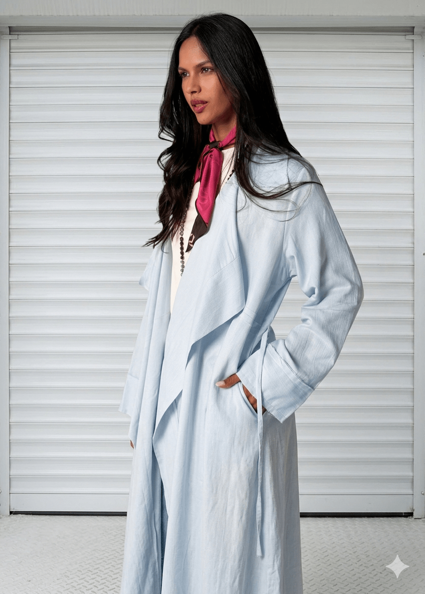 Diva Cardigan Baby Blue - AB ESSENTIALS