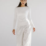 Easy Pants White - AB ESSENTIALS