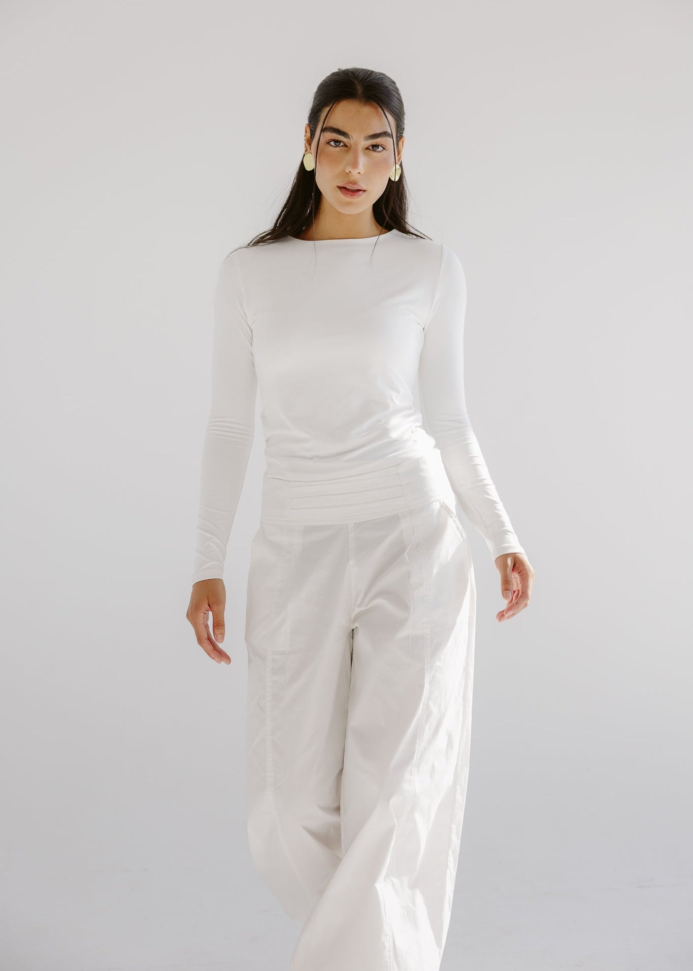 Easy Pants White - AB ESSENTIALS