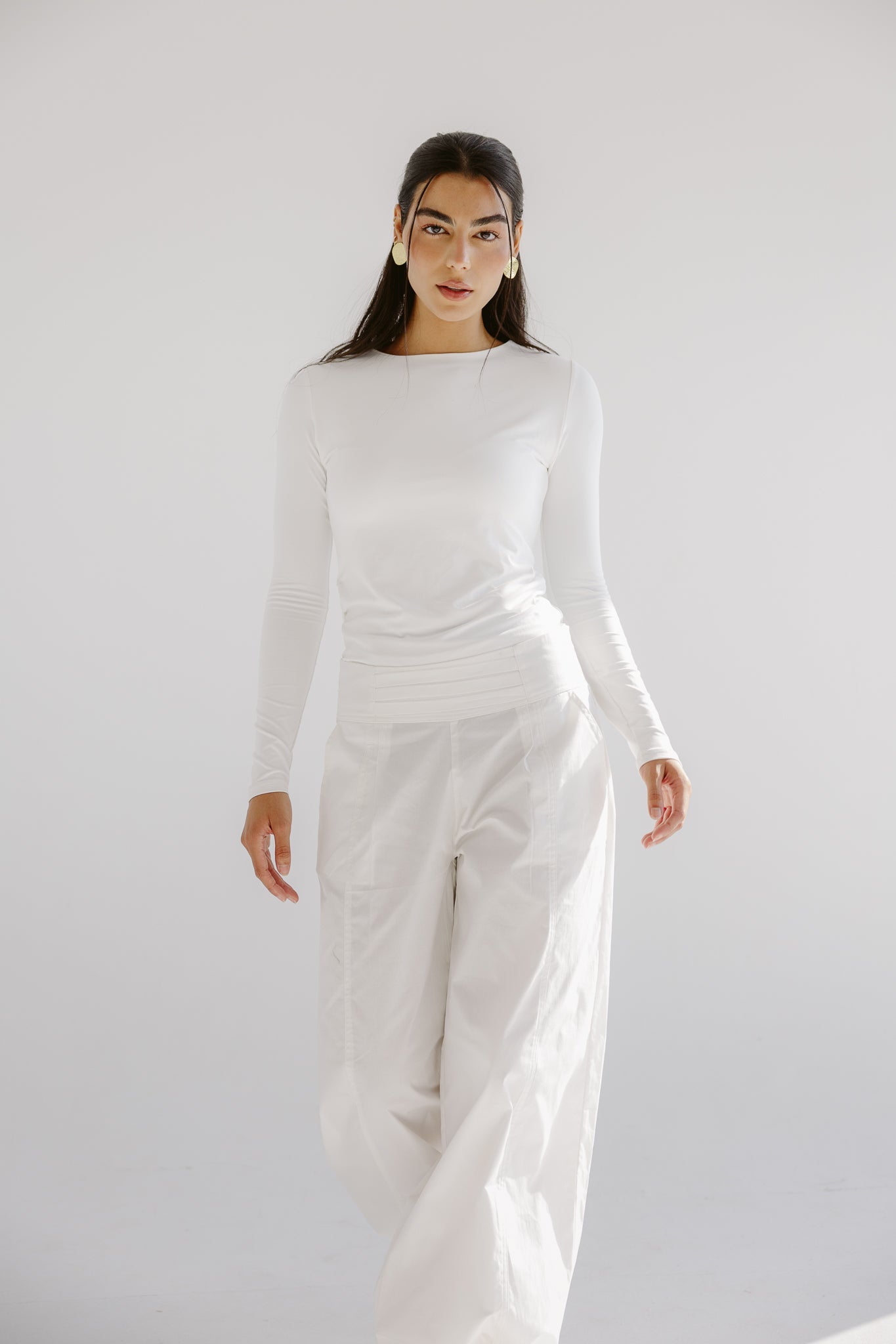 Easy Pants White - AB ESSENTIALS