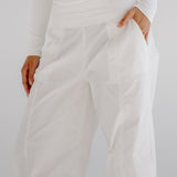 Easy Pants White - AB ESSENTIALS