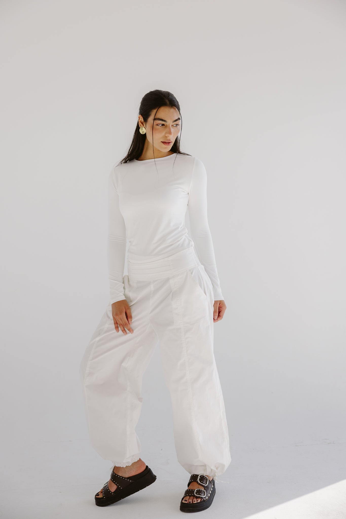 Easy Pants White - AB ESSENTIALS