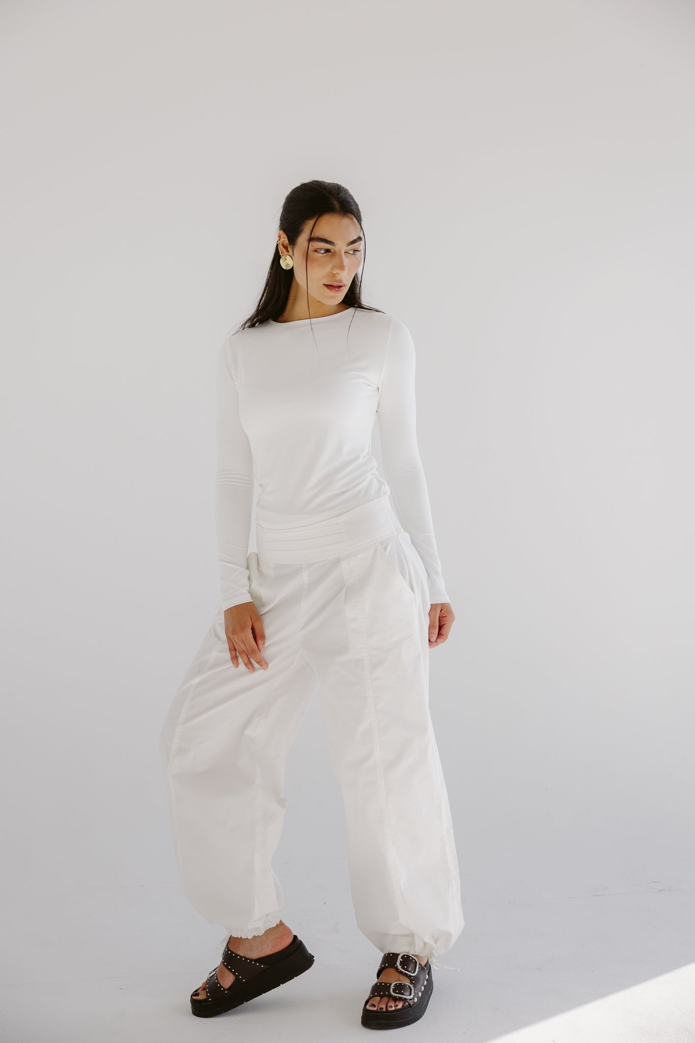 Easy Pants White - AB ESSENTIALS