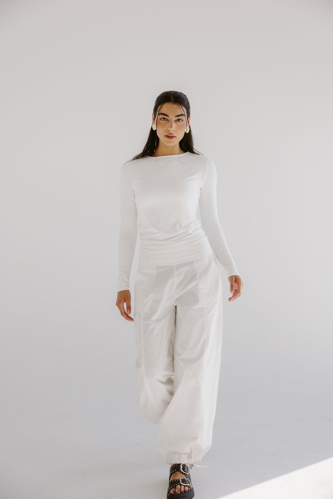 Easy Pants White - AB ESSENTIALS