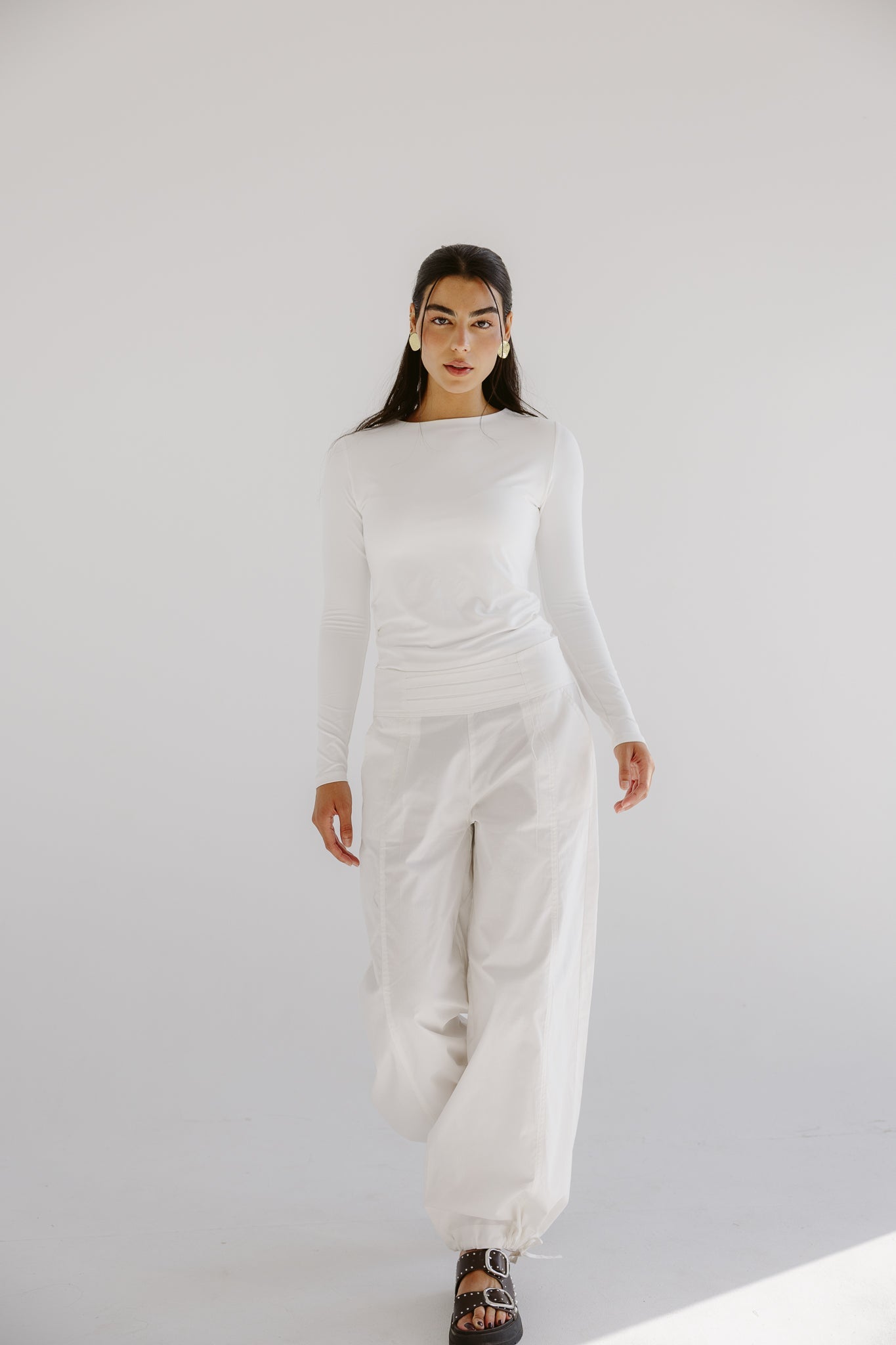 Easy Pants White - AB ESSENTIALS