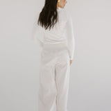 Easy Pants White - AB ESSENTIALS
